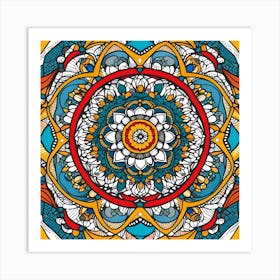 Mandala 8 Art Print