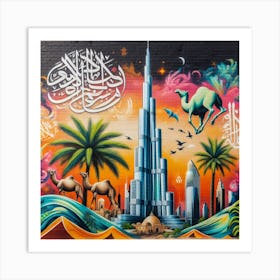 Burj Khalifa Art Print