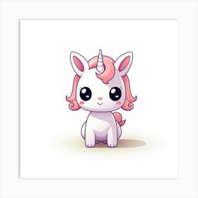 Cute Unicorn 317 Art Print