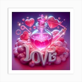 Love Potion 5 Art Print