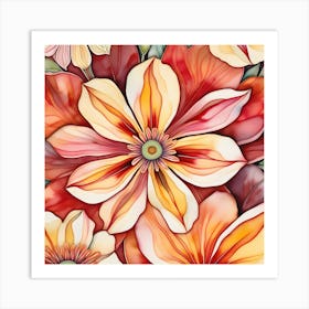 Clematis Art Print