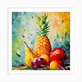 Fruit Painting 4 Art Print