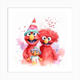 Sesame Street 1 Art Print