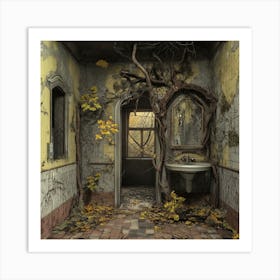 Vintage Lavatory Art Print