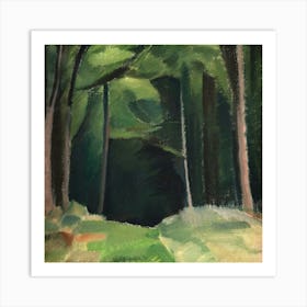 Walk In The Woods 2 Art Print