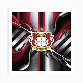 Bayer 04 Leverkusen Logo Wall Art 2 Art Print