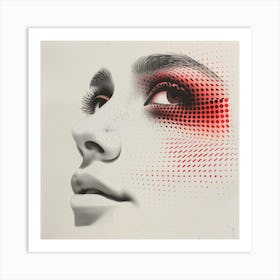 'The Red Eye' Art Print