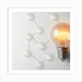 Light Bulb 3 Art Print