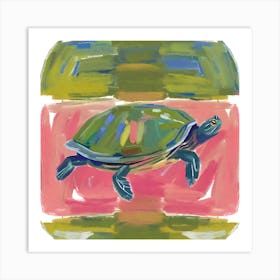 Painted Turtle 08 Art Print