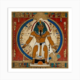 Default Hotep Is An Egyptian Word That Roughly Translates As T 0 2 Art Print