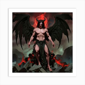 Demon 4 Art Print