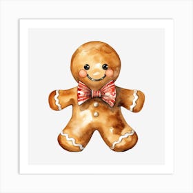 Gingerbread Man 11 Art Print