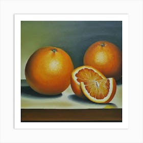 Oranges Art Print