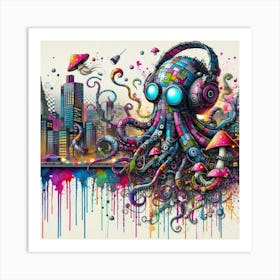 Octopus 25 Art Print