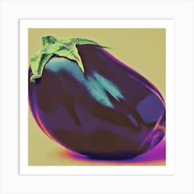 An Eggplant Art Print