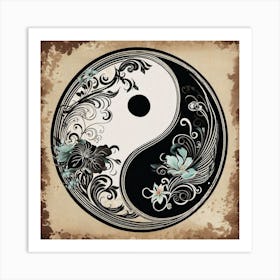 Yin Yang 5 Art Print