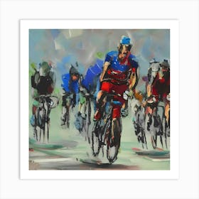 FINISH THE RACE! #00001 Art Print