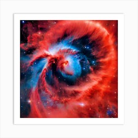 Spiral Nebula 1 Art Print