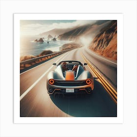 Ferrari 458 Spider Art Print