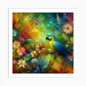 parrot17 Art Print