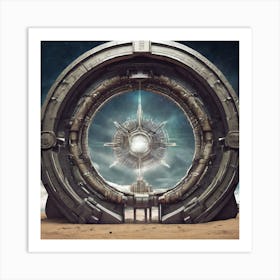 Spaceship 11 Art Print