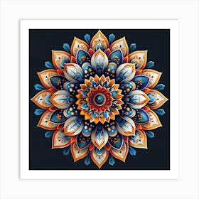 Mandala 18 Art Print