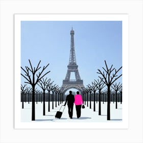 Eiffel Tower 1 Art Print