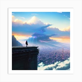 Cityscape 4 Art Print