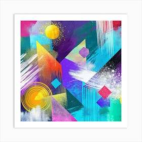 Abstract Painting 199 Art Print