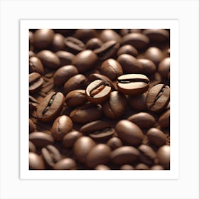 Coffee Beans 94 Art Print