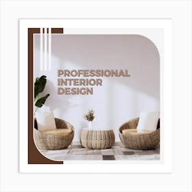 Professional Interior Design Affiche