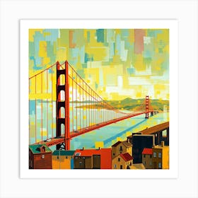 Golden Gate Bridge 3 Art Print