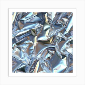 Metallic Foil Background 1 Art Print