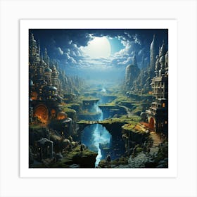 Unimaginable Human Capacity Art Print