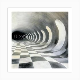 'The Tunnel' Art Print