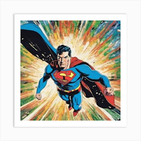 Superman 19 Art Print