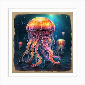 Jellyfish 25 Art Print