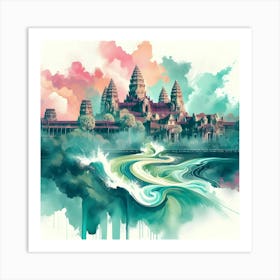 Angkor Wat 7 Art Print