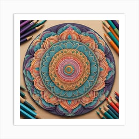 Mandala 5 Art Print