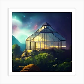 House In The Forest 2 Art Print