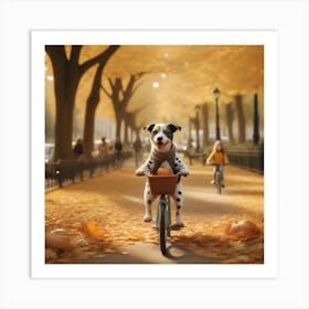 Dalmatian art Art Print