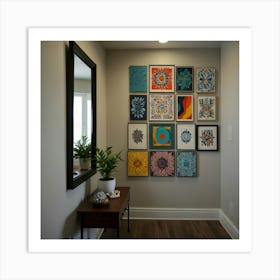 Hallway Gallery Art Print