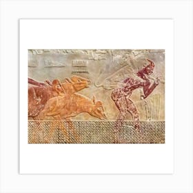 Egyptian Scene 3 Art Print