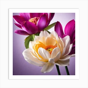 Lotus Flower Art Print