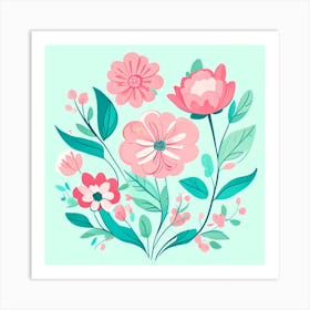 Flowers 5 Art Print