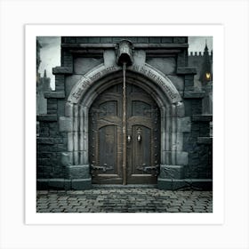 Door To The Castle Art Print