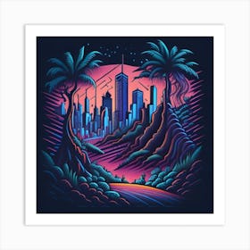 Cityscape Art Print