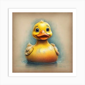 Ducky 5 Art Print