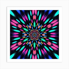 Psychedelic Abstract 6 Art Print