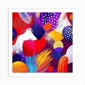 Abstract Background Art Print